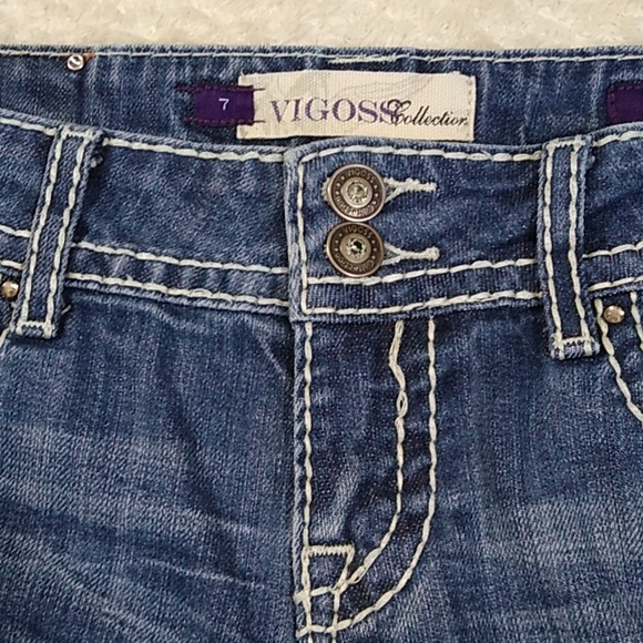 Vigoss Jeans size 7 Boot Cut Fit - Picture 10 of 16